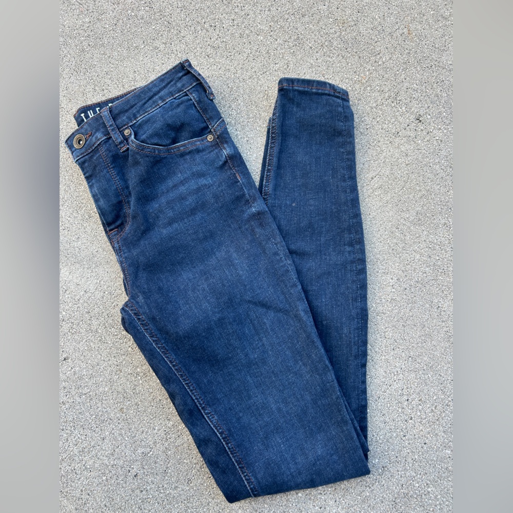 Cotton On Dark Blue Skinny Jeans Women Size 4